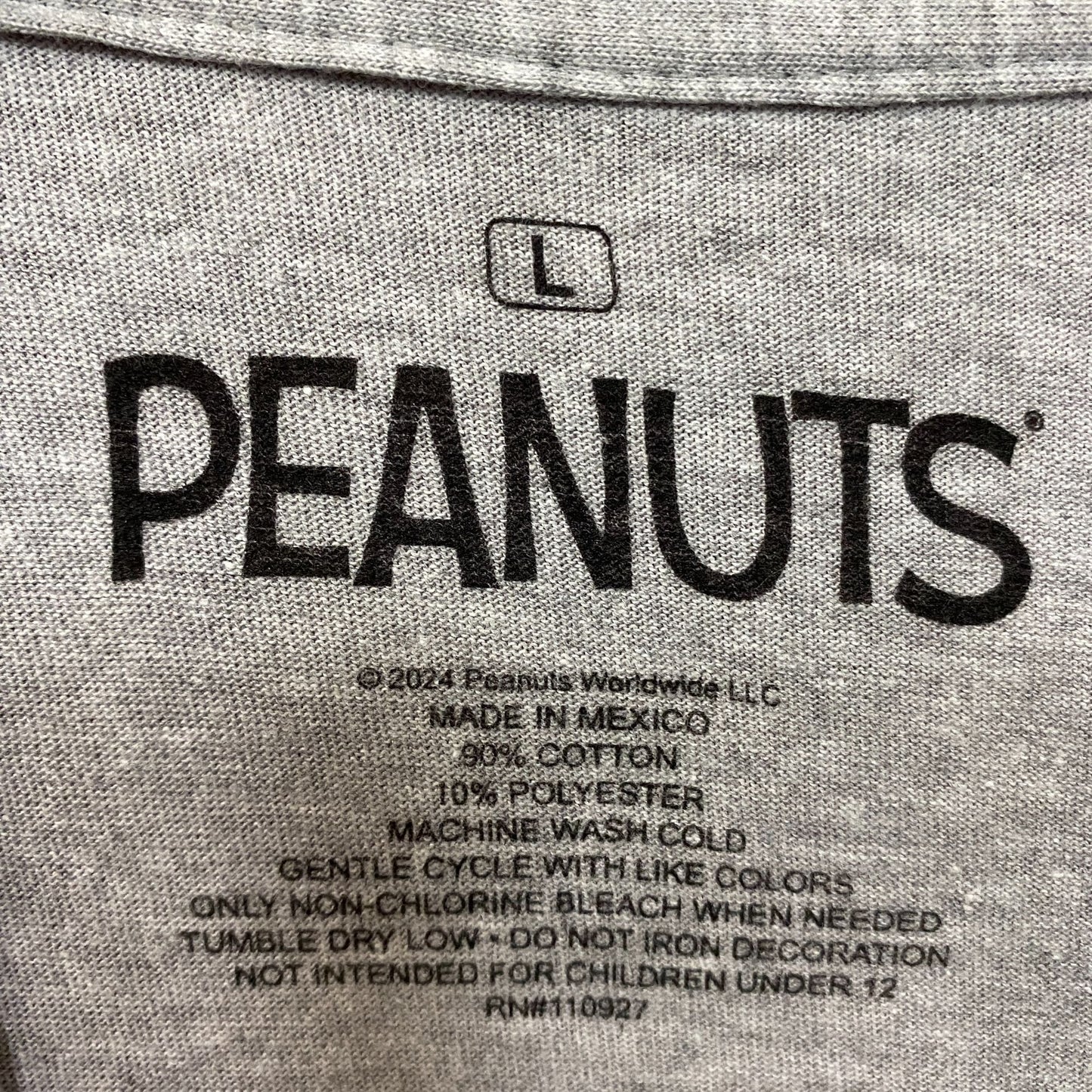 Peanuts Snoopy Take A Hike Beagle Scouts T-Shirt Large