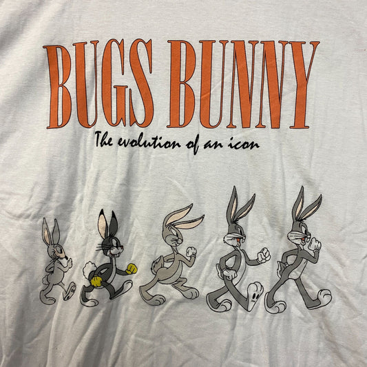 Looney Tunes Bugs Bunny Evolution of an Icon Tshirt size Extra Large