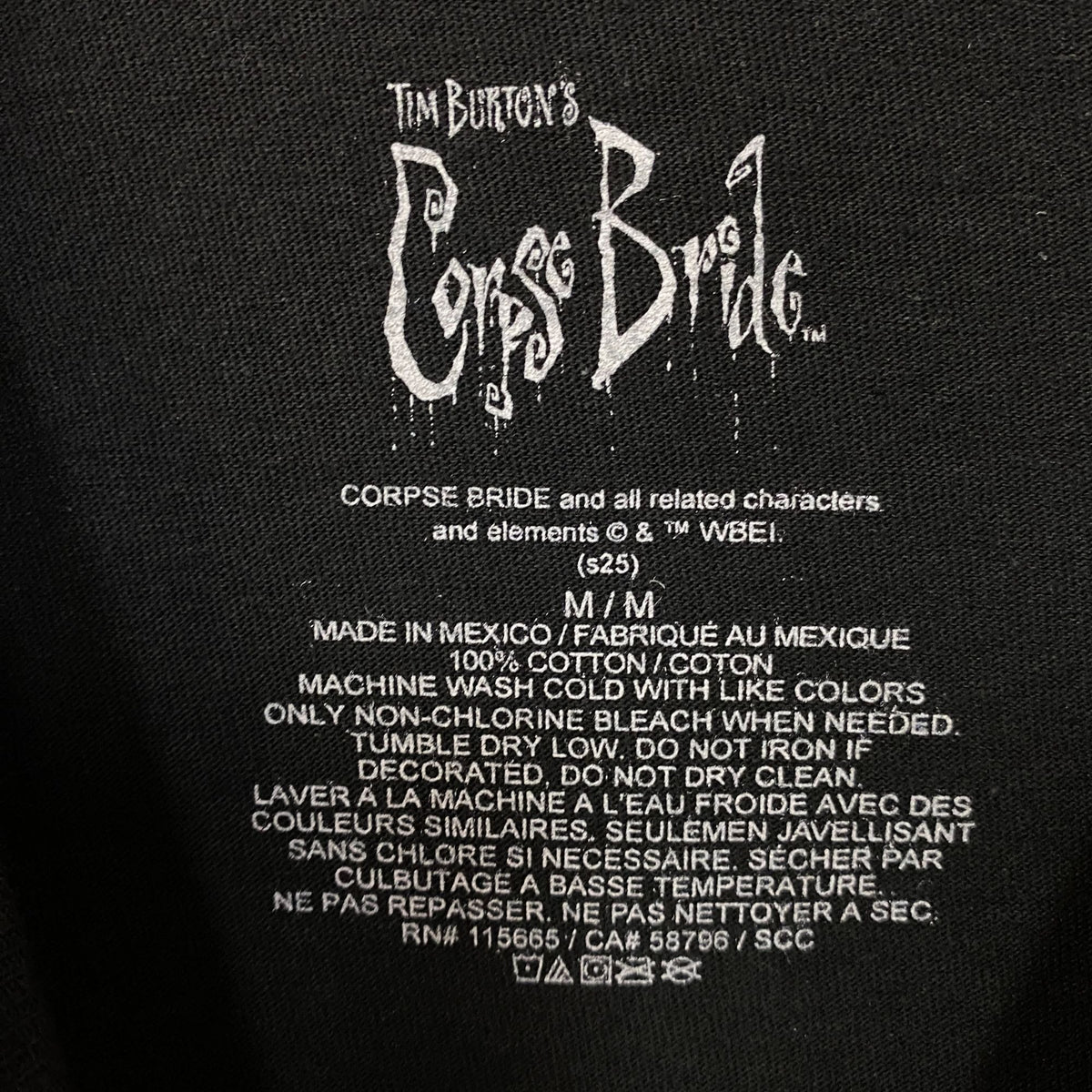 Tim Burton's Corpse Bride “Emily" Can the dead marry the living? Tee Medium
