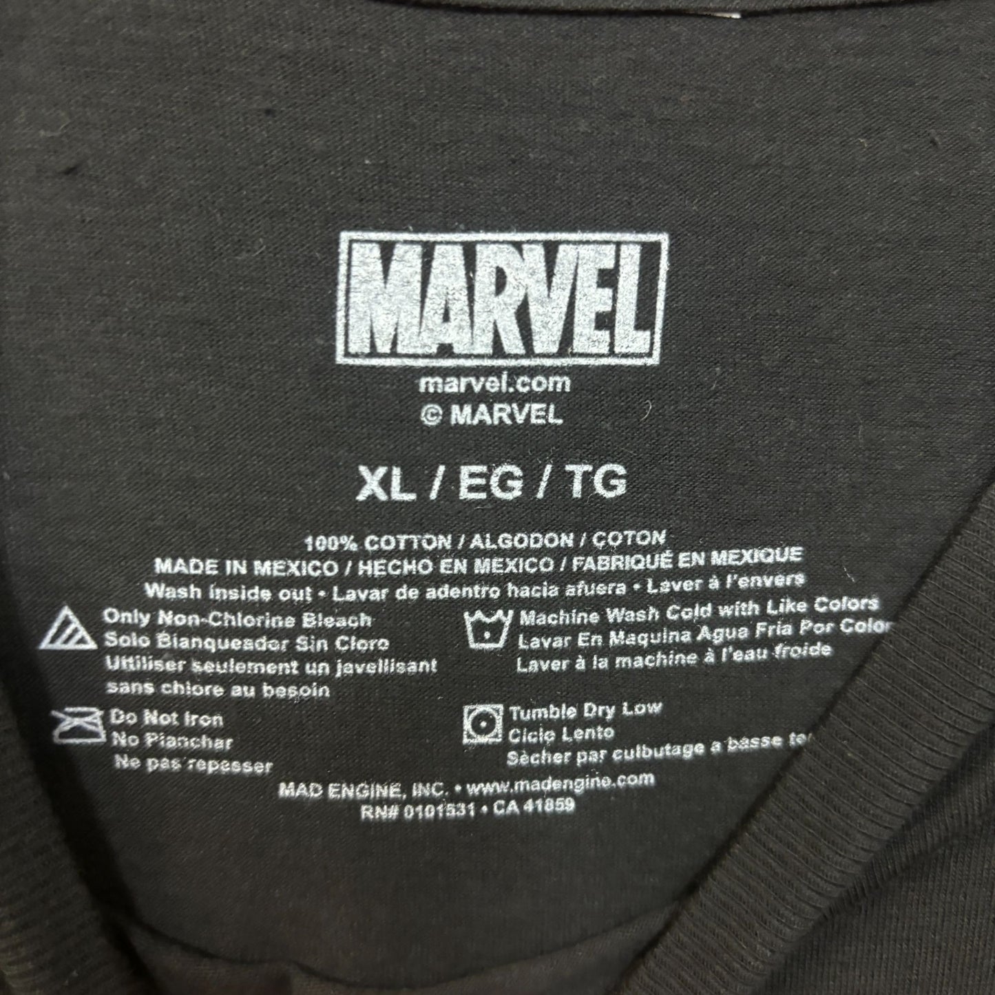 Marvel Deadpool Family Tshirt size XL