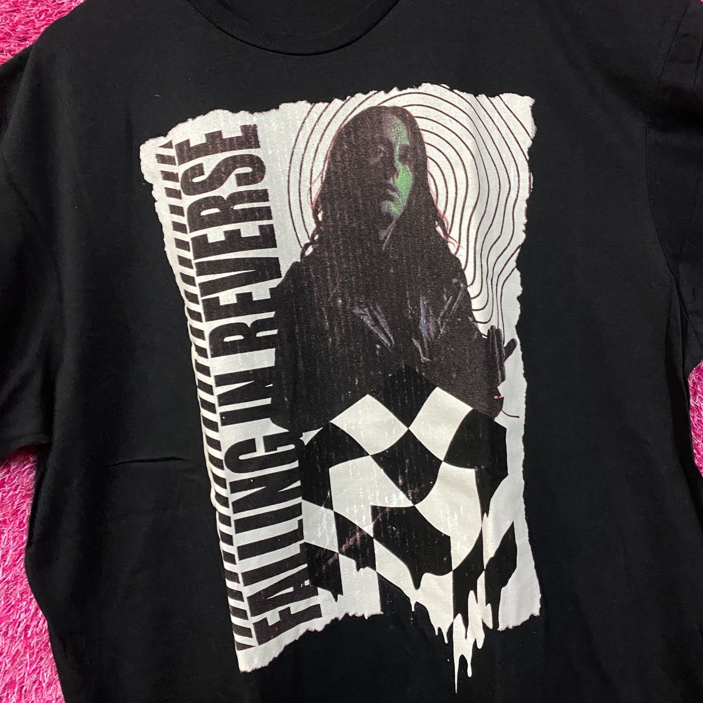 Falling In Reverse 21 Chequered Rock Band T-Shirt XL