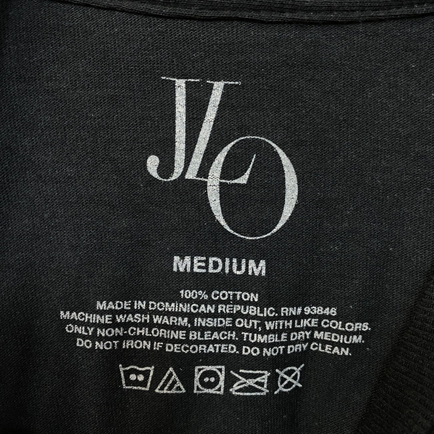 JLO Jennifer Lopez Dance Poster T-Shirt Size Medium