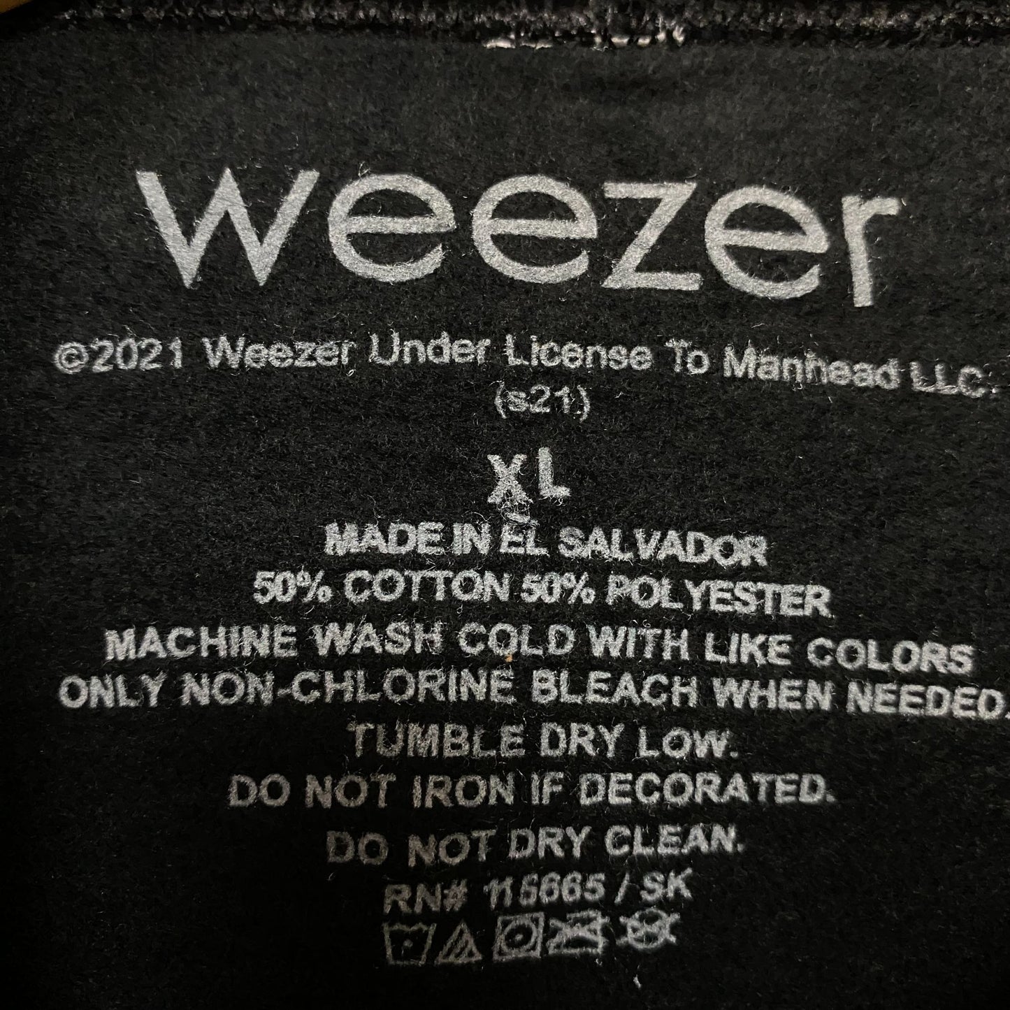 Weezer Rock the Planet Van Weezer Pride Rock Band Hoodie XL