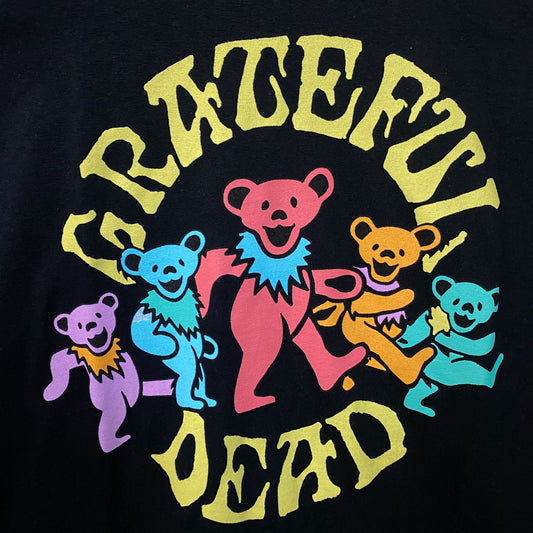 Grateful Dead Dancing Bears Rock Band T-Shirt Large