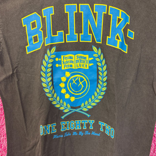 Blink-182 Going Away to College Lyric Pop Punk Band Tee M