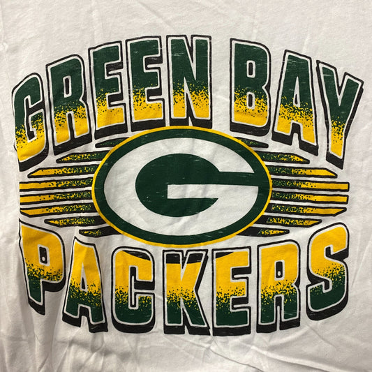 Junk Food NFL Green Bay Packers Cropped Sleeveless T-Shirt XL
