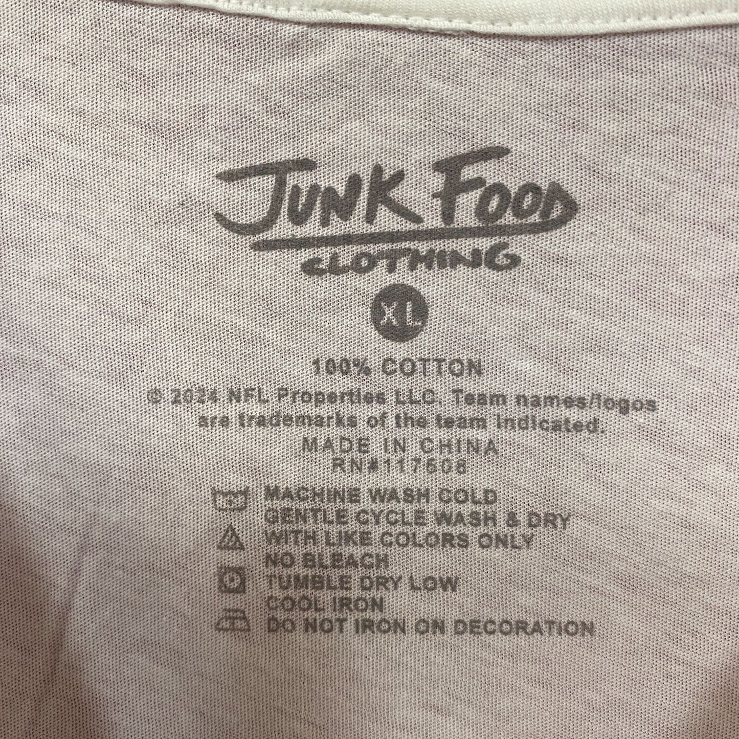 Junk Food NFL Green Bay Packers Cropped Sleeveless T-Shirt XL