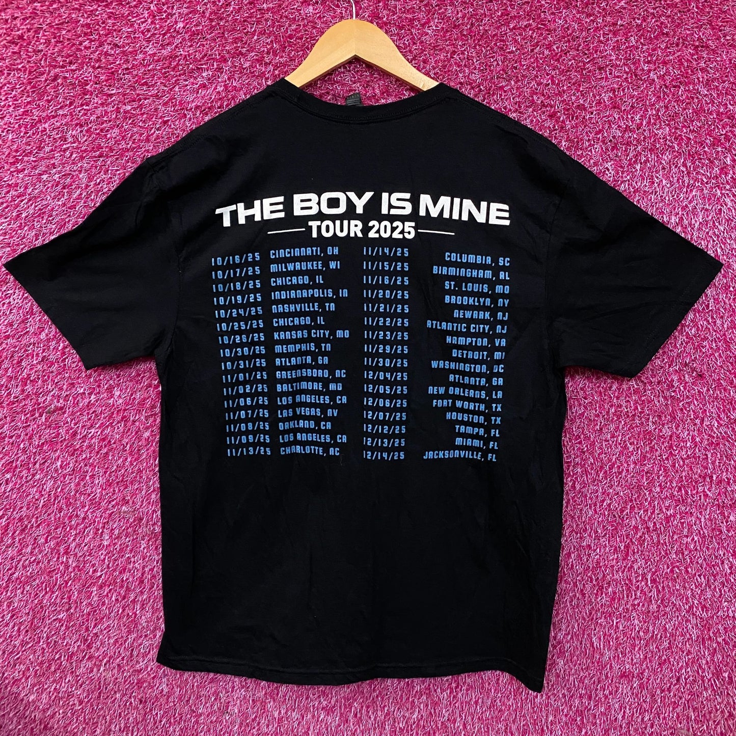 Brandy & Monica The Boy Is Mine Tour T-Shirt Large