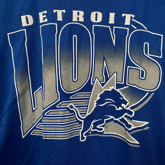 Junk Food Clothing Detroit Lions Vintage Style Women's Tee XS