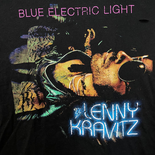 Lenny Kravitz "Blue Electric Light" Album Cover T-Shirt Medium