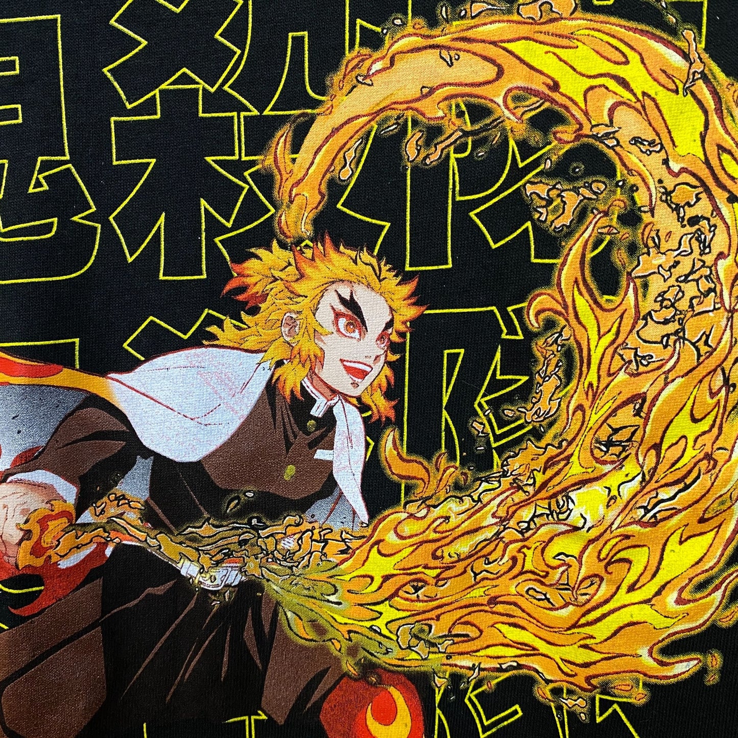 Rengoku Fire Demon Slayer shirt size Small