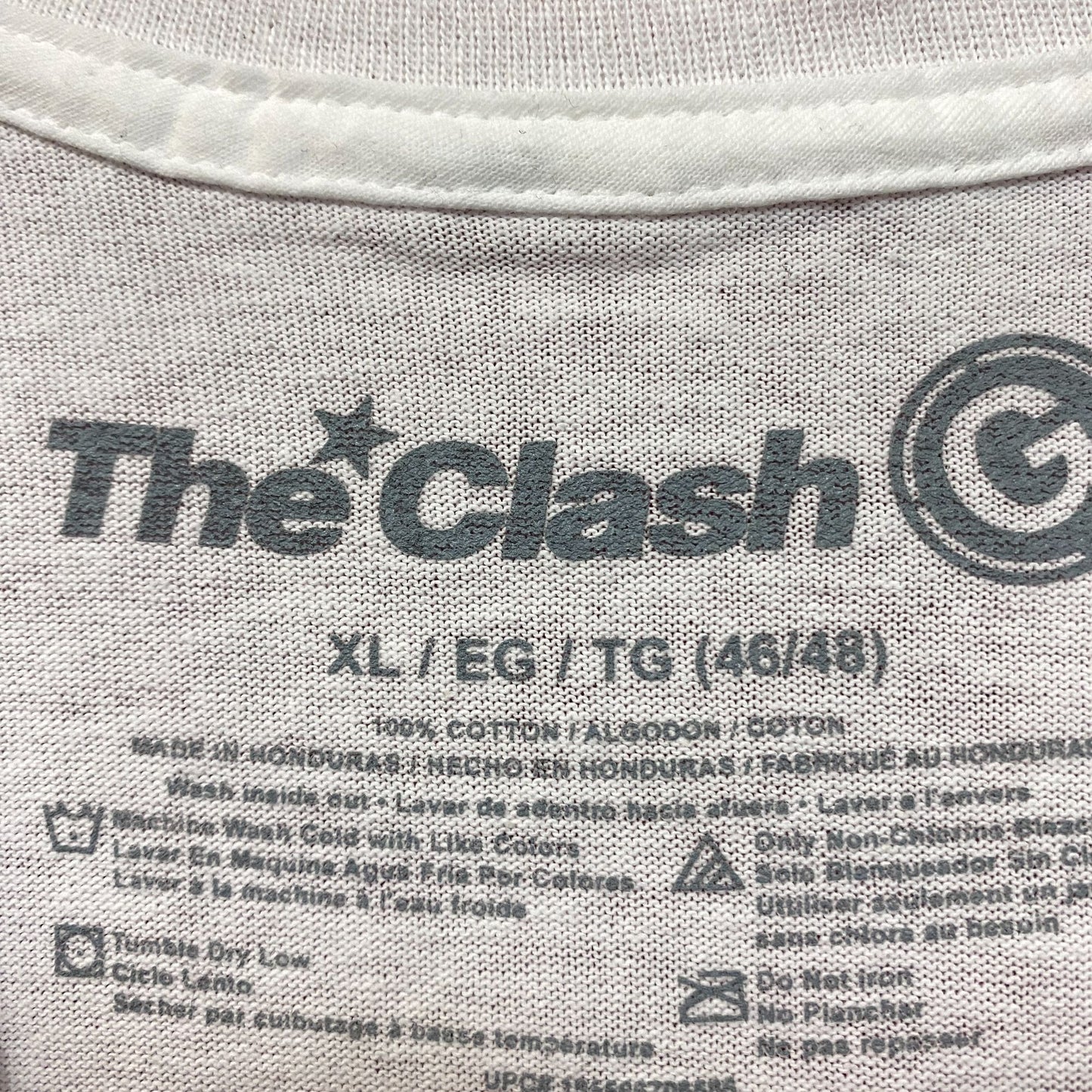 The Clash London Calling Album Cover Post Punk Band Tee extra large