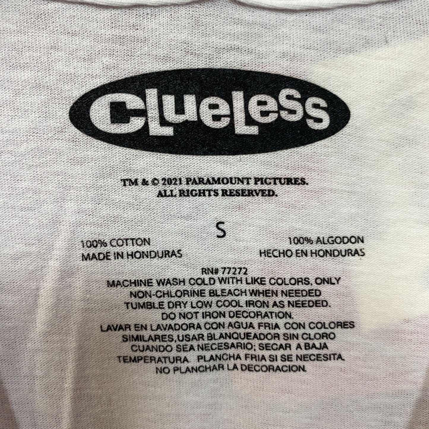 Clueless Movie Promo Poster Tshirt size Small