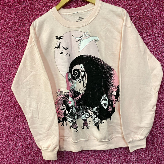 Disney The Nightmare Before Christmas Graphic Crewneck Sweatshirt Medium