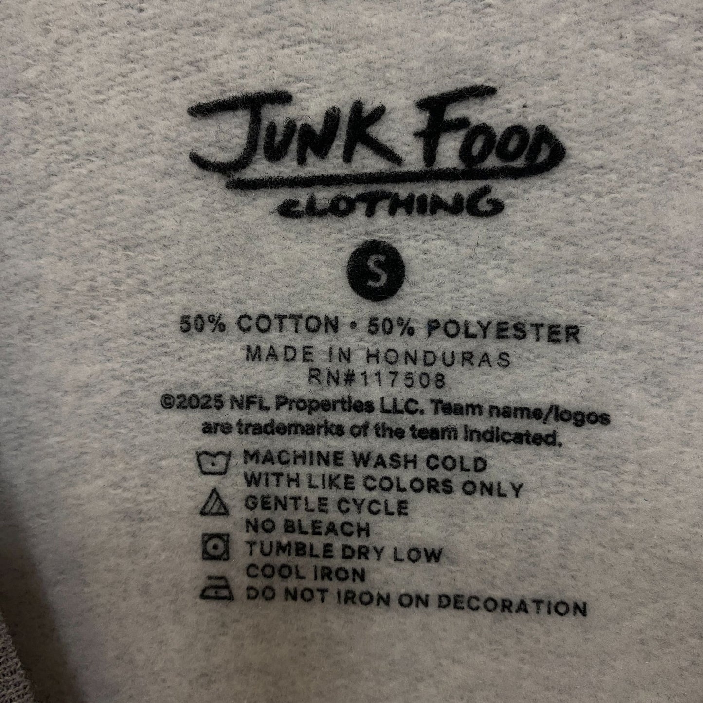 Junk Food Clothing New York Jets Backfield Crewneck Sweatshirt Small