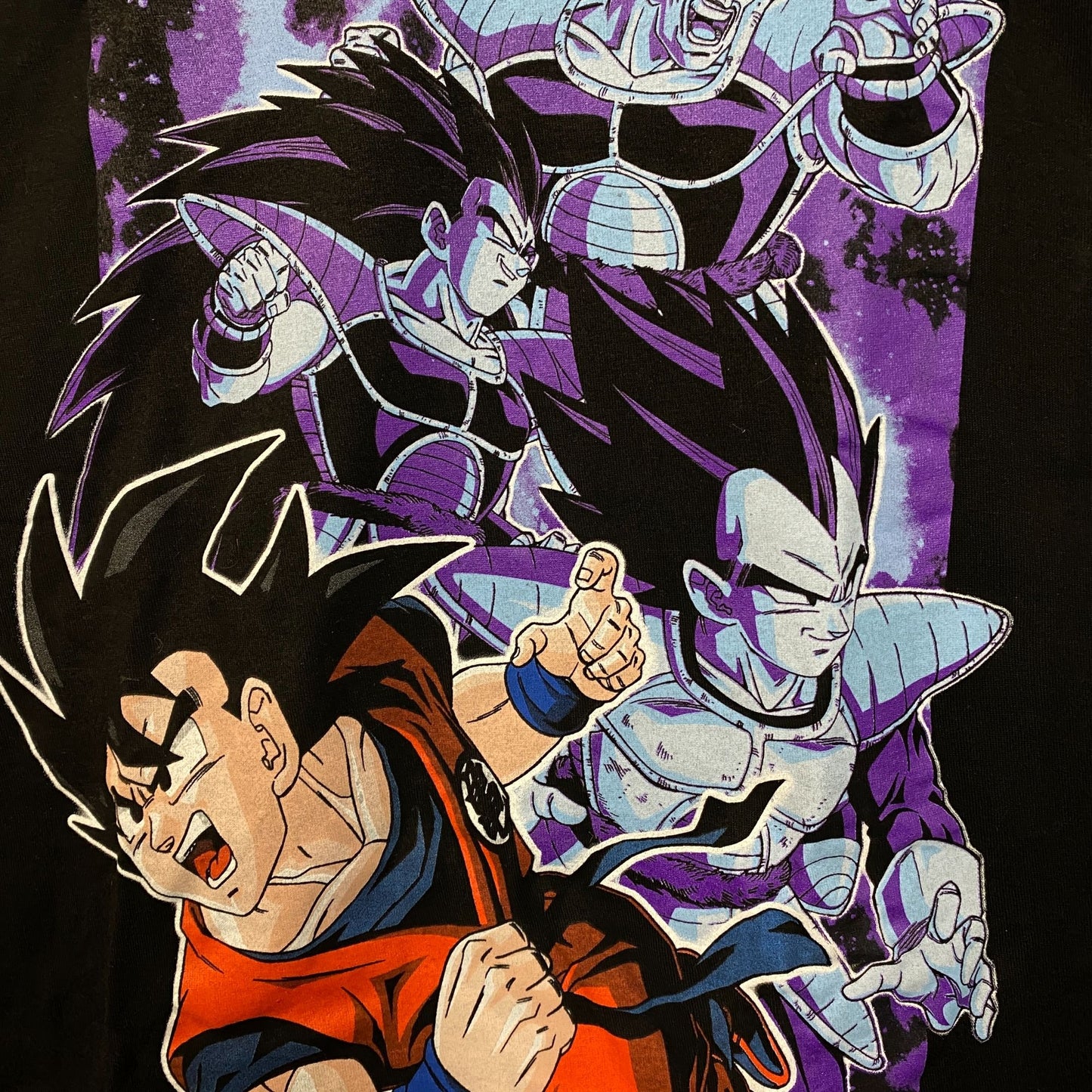 Dragon Ball Z Goku & Vegeta Frieza Force Anime T-Shirt Large