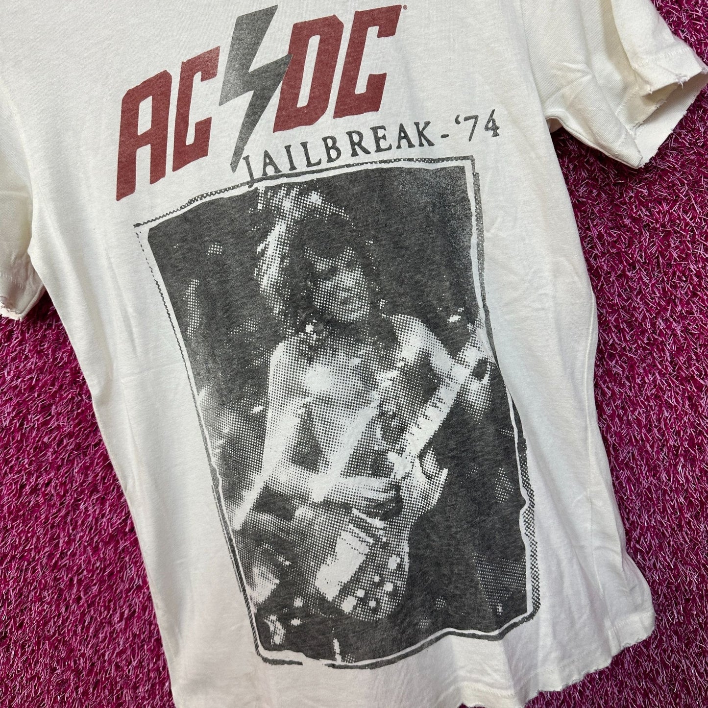 AC/DC Jail Break Angus Young women’s top Med