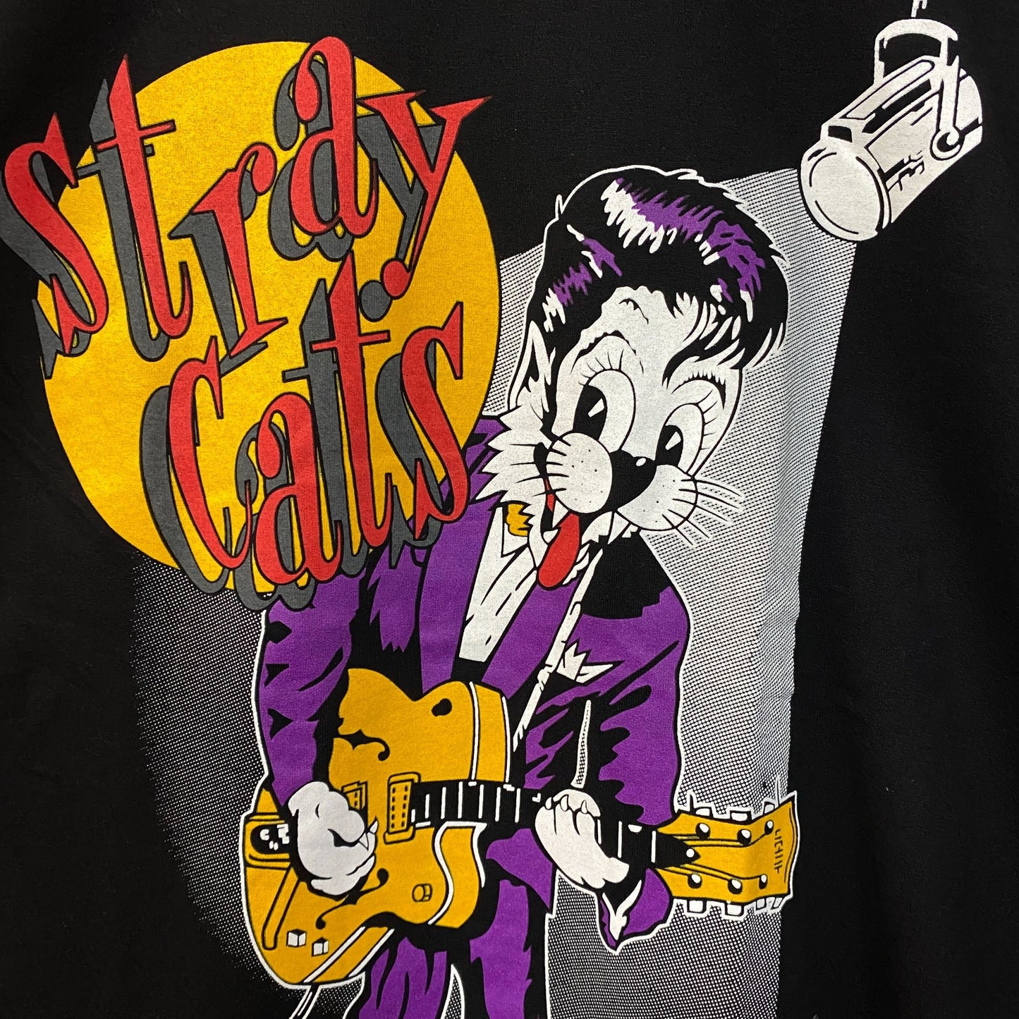 Stray Cats American Rockabilly Band T-Shirt Large