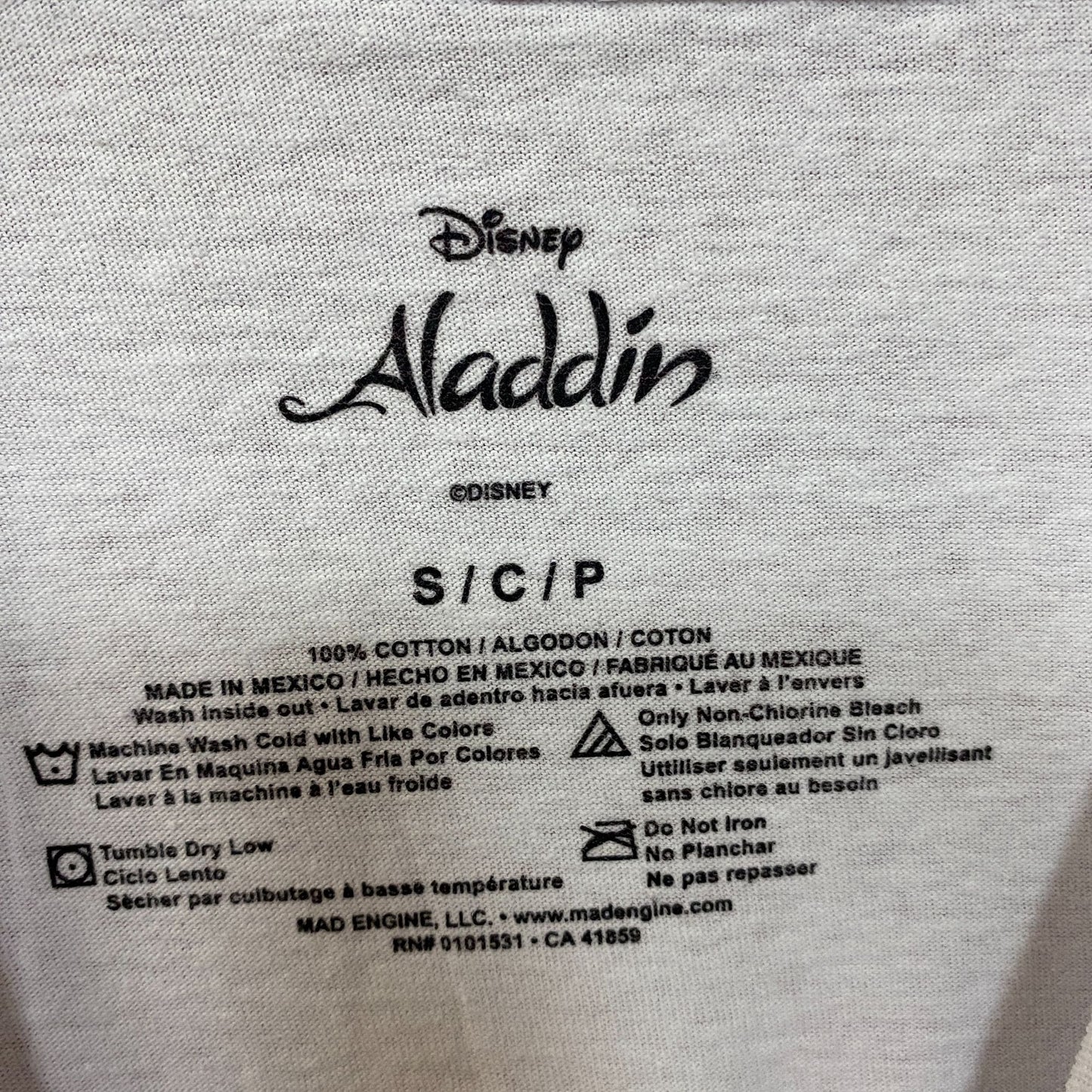 Agrabah Disney Aladdin greetings from Agrabah White T-Shirt Small