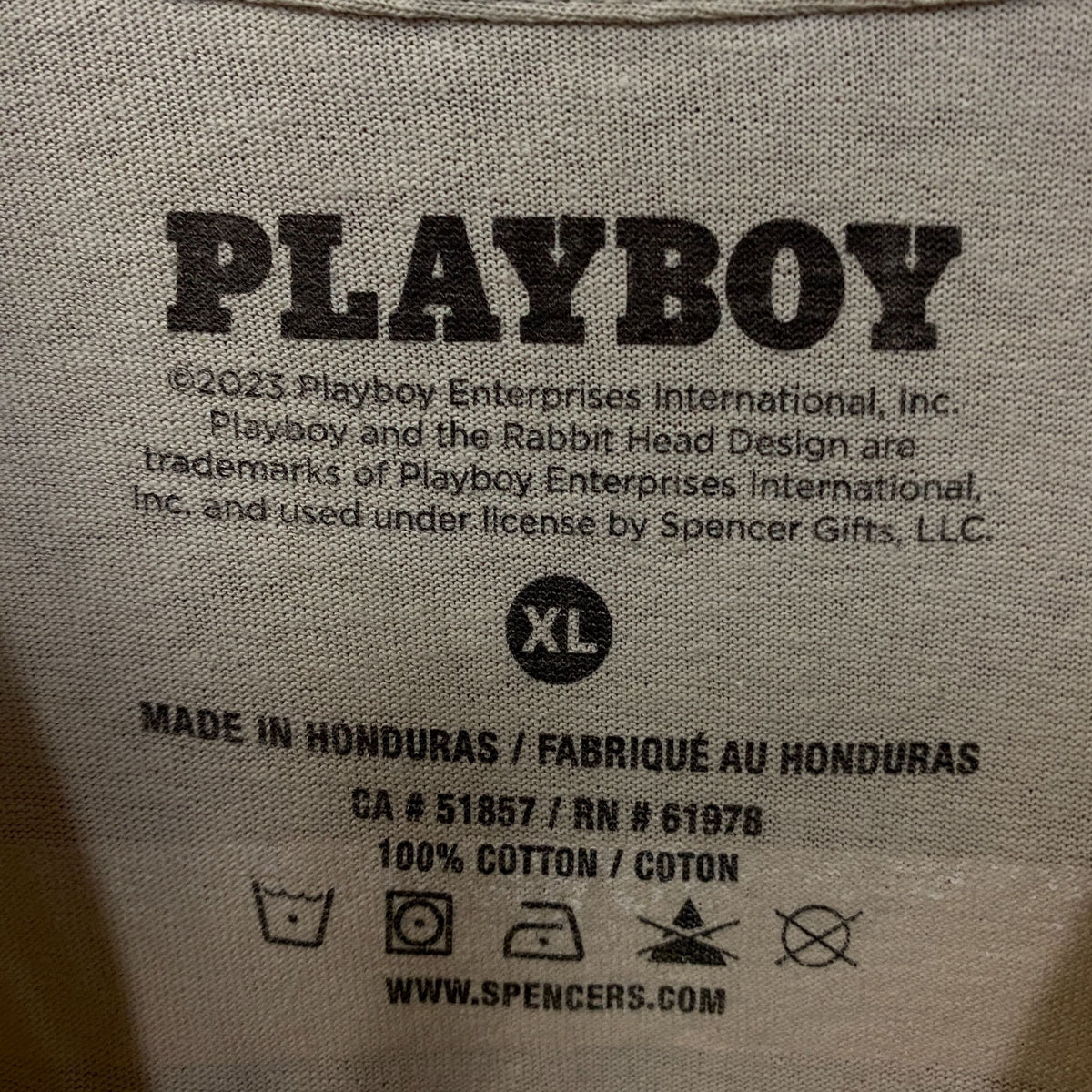 Playboy "Hop To It" Retro Graphic T-Shirt XL