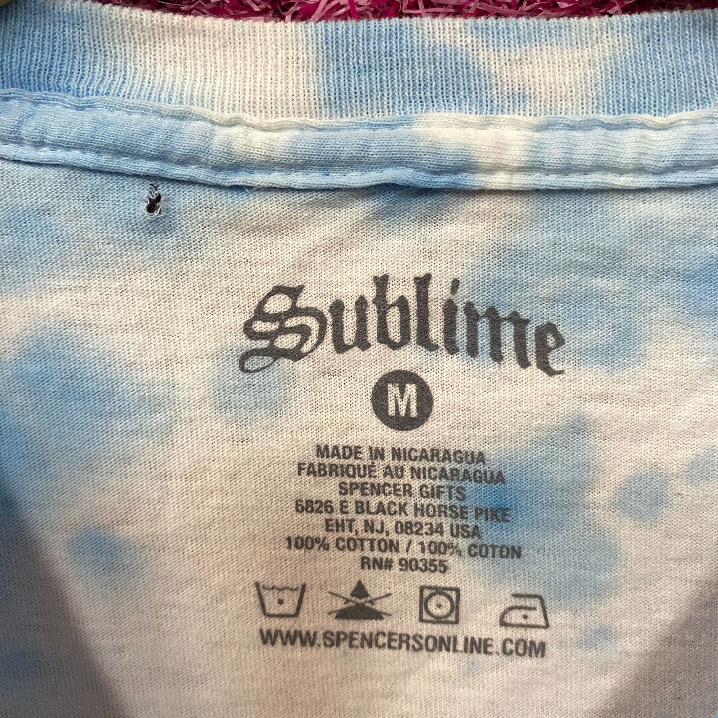 Sublime "40oz to Freedom" Tie-Dye T-Shirt Medium