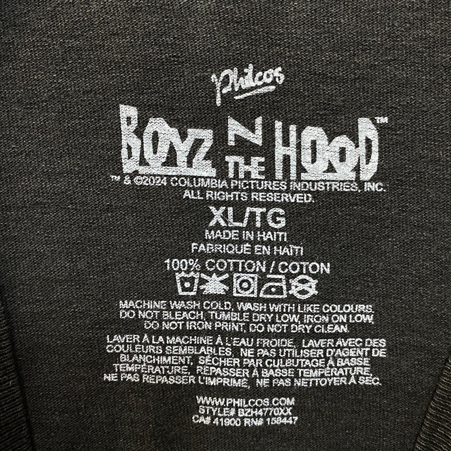 Boyz N The Hood Ice Cube Movie Poster T-Shirt Extra Large