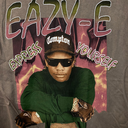 Eazy-E Express Yourself Straight Outta Compton Graphic T-Shirt Medium