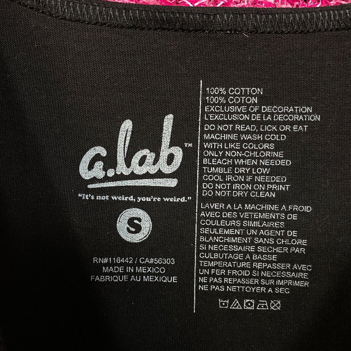 A.LAB Stinky's Waste Management T-shirt Small