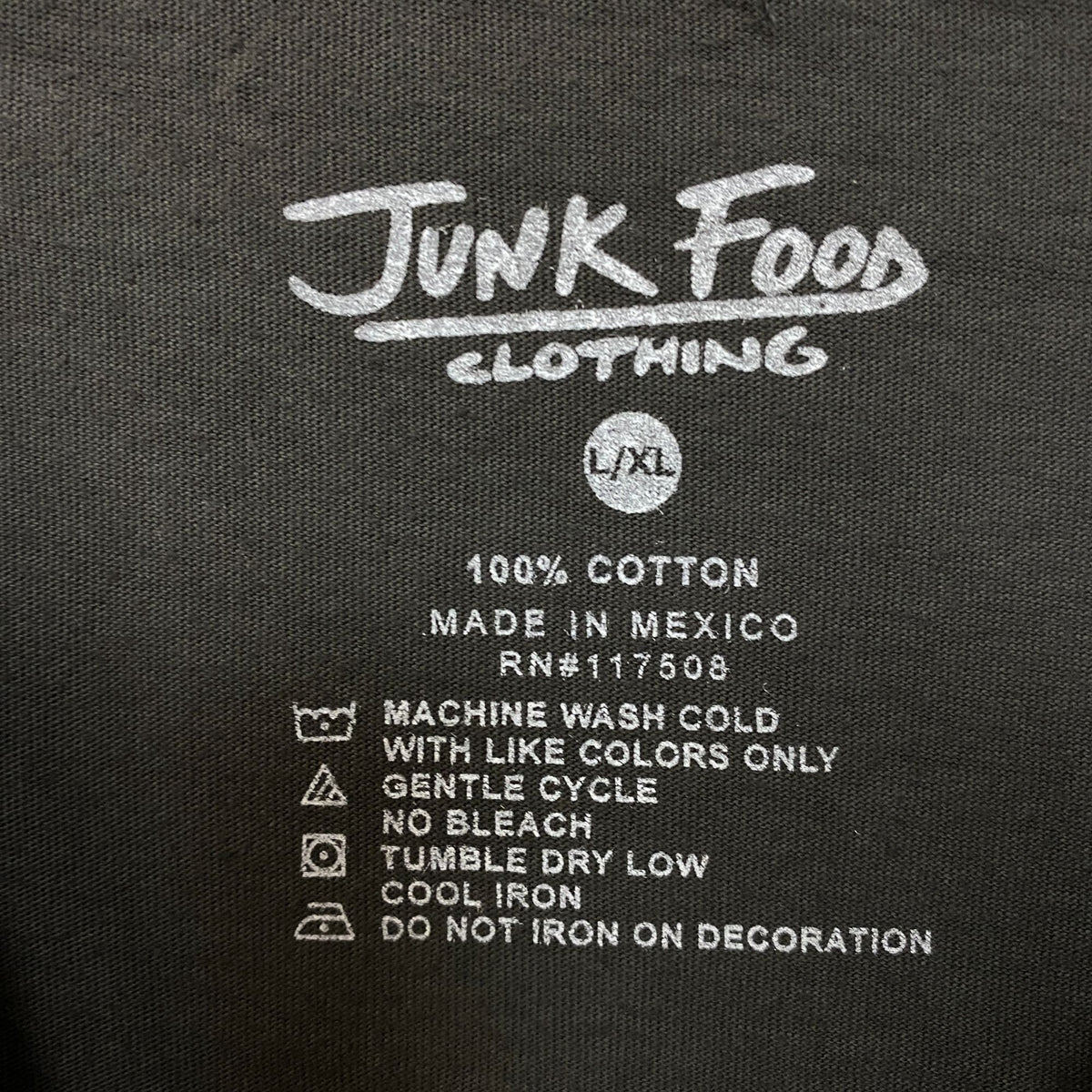 Junk Food The Rolling Stones UK Flag Oversized Tee L/XL
