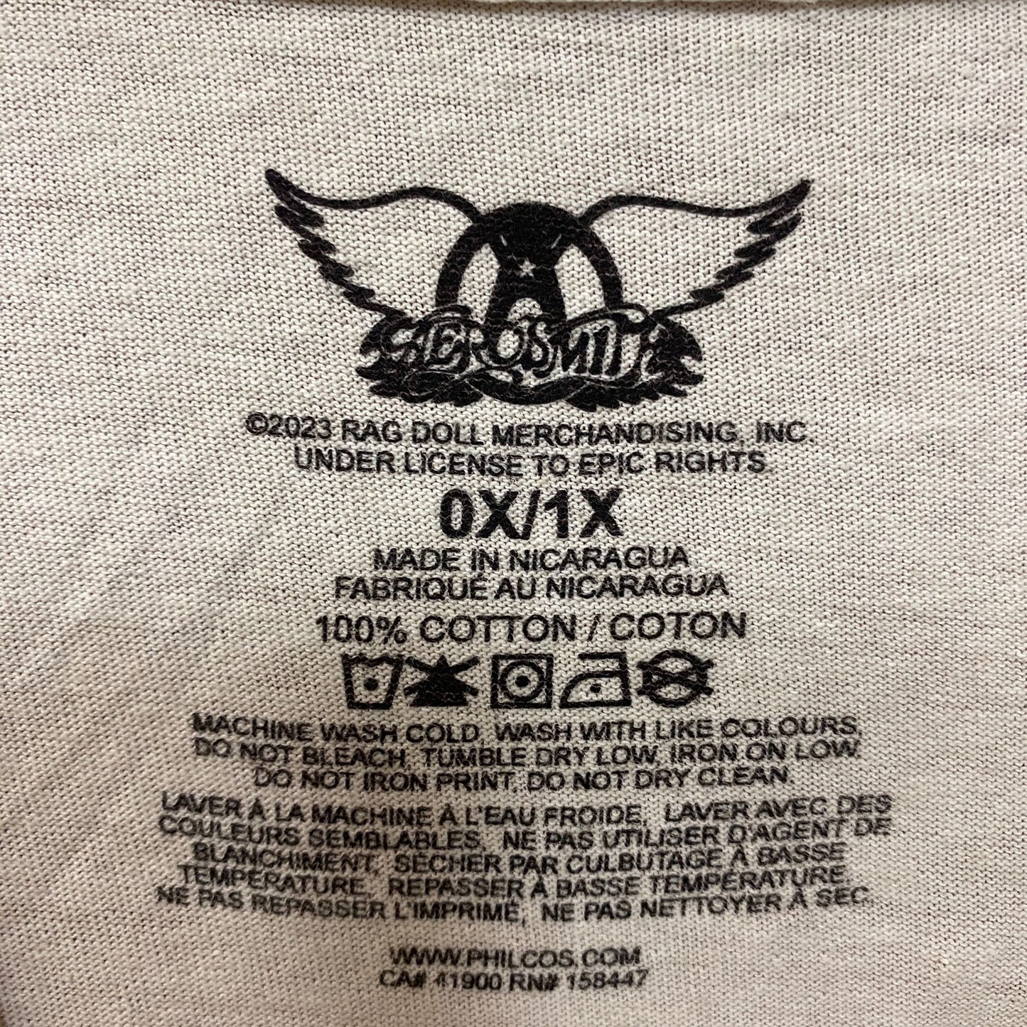 Aerosmith Dream On 1973 Graphic Design Beige T-Shirt 1X