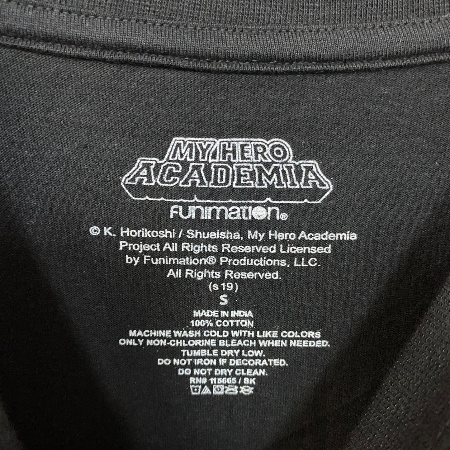 My Hero Academia/ Boku No Hero Academia Katsuki Bakugo Long Sleeve Anime T-Shirt Small