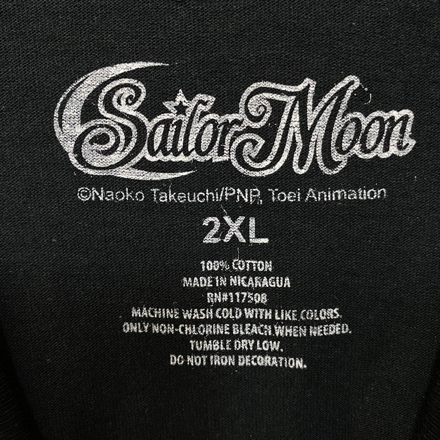 Pretty Guardian Sailor Moon Silhouette Anime T-Shirt 2XL