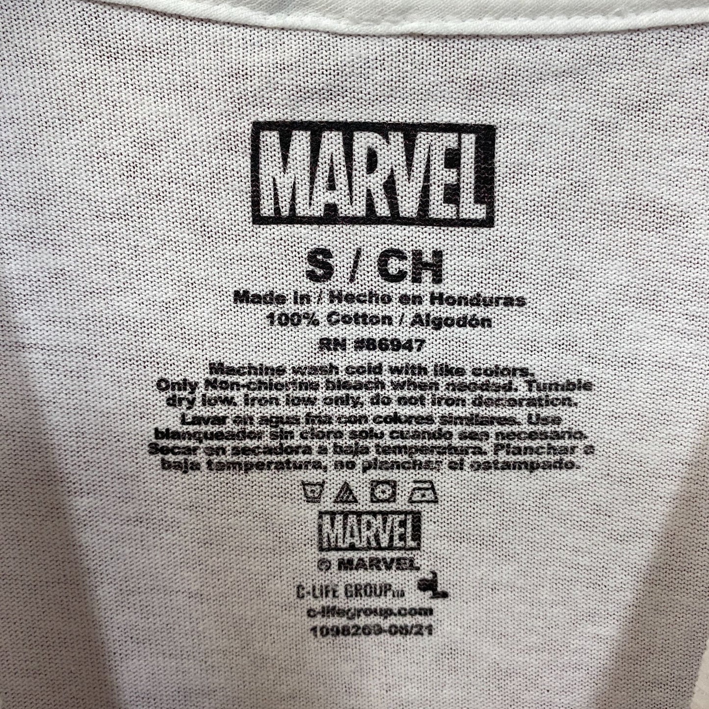 Marvel Comics Venom Spider-Man Villain T-Shirt Small