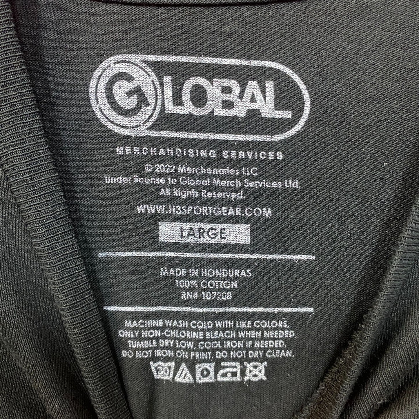 Lamb Of God Crow Black T-Shirt Large