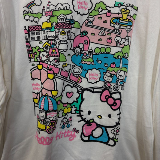 Hello Kitty Kawaii Festival Sanrio Puroland Anime Crewneck L