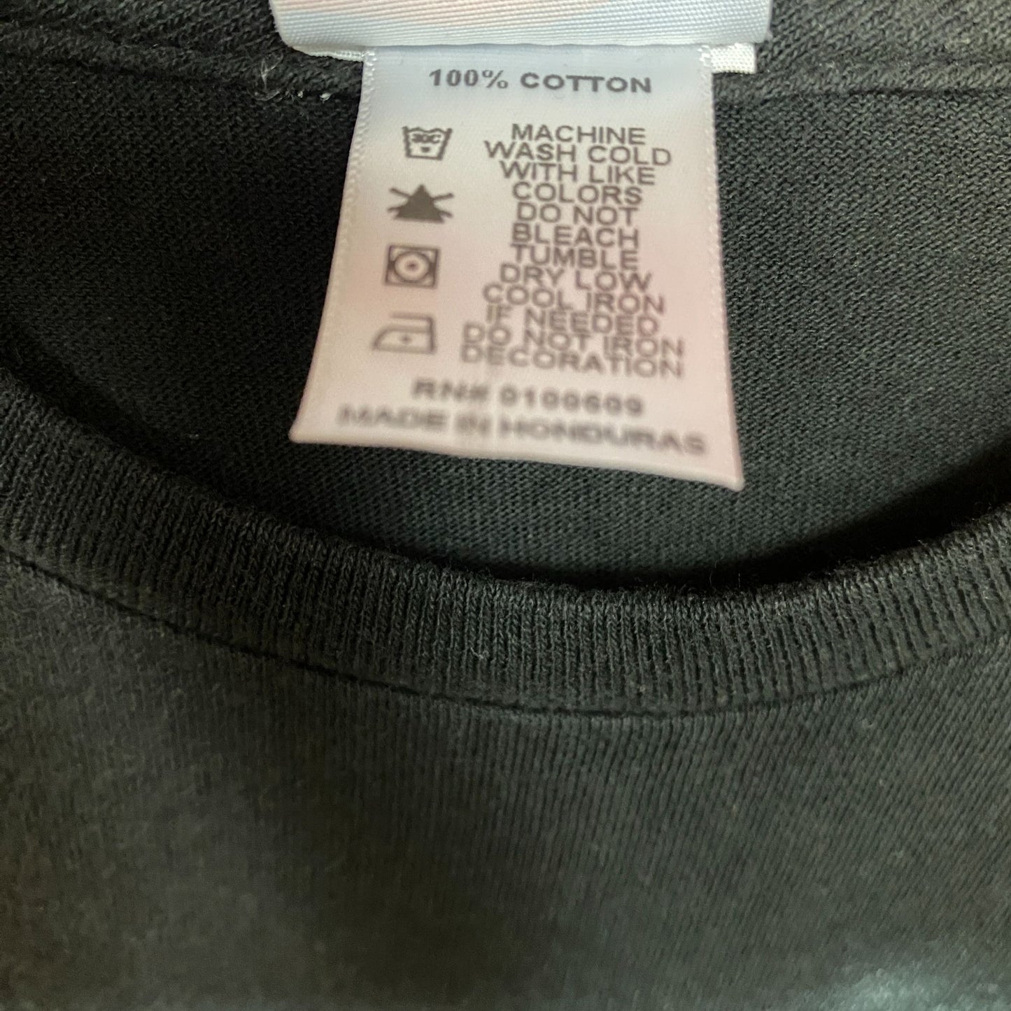 Junk Food Eagle Motorcycle Graphic Design T-Shirt Small