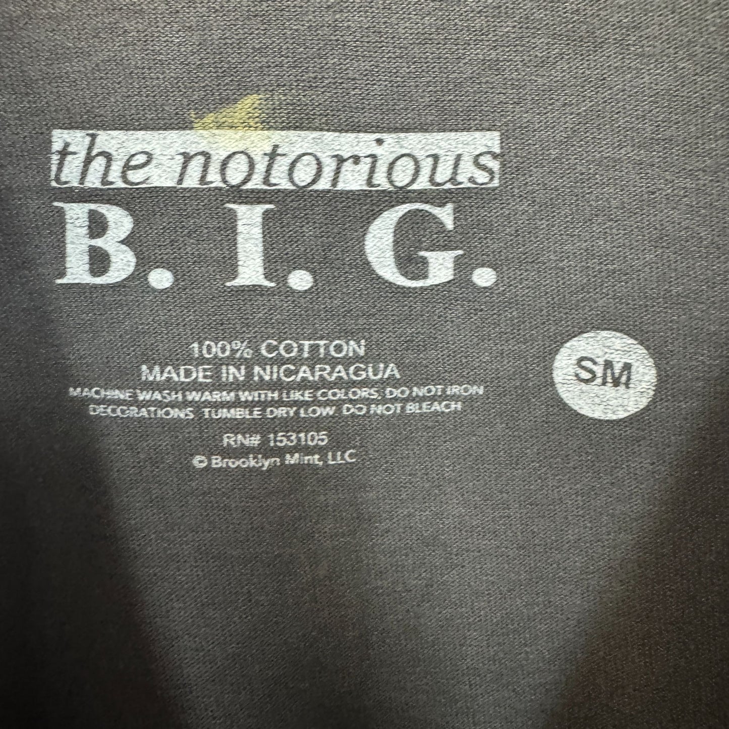 Biggie smalls Mo Money Mo Problems T-shirt size small