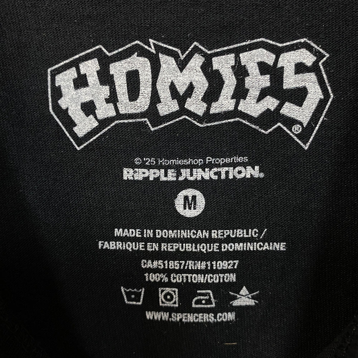 Homies "Let's Roll" Art Graphic T-Shirt Medium
