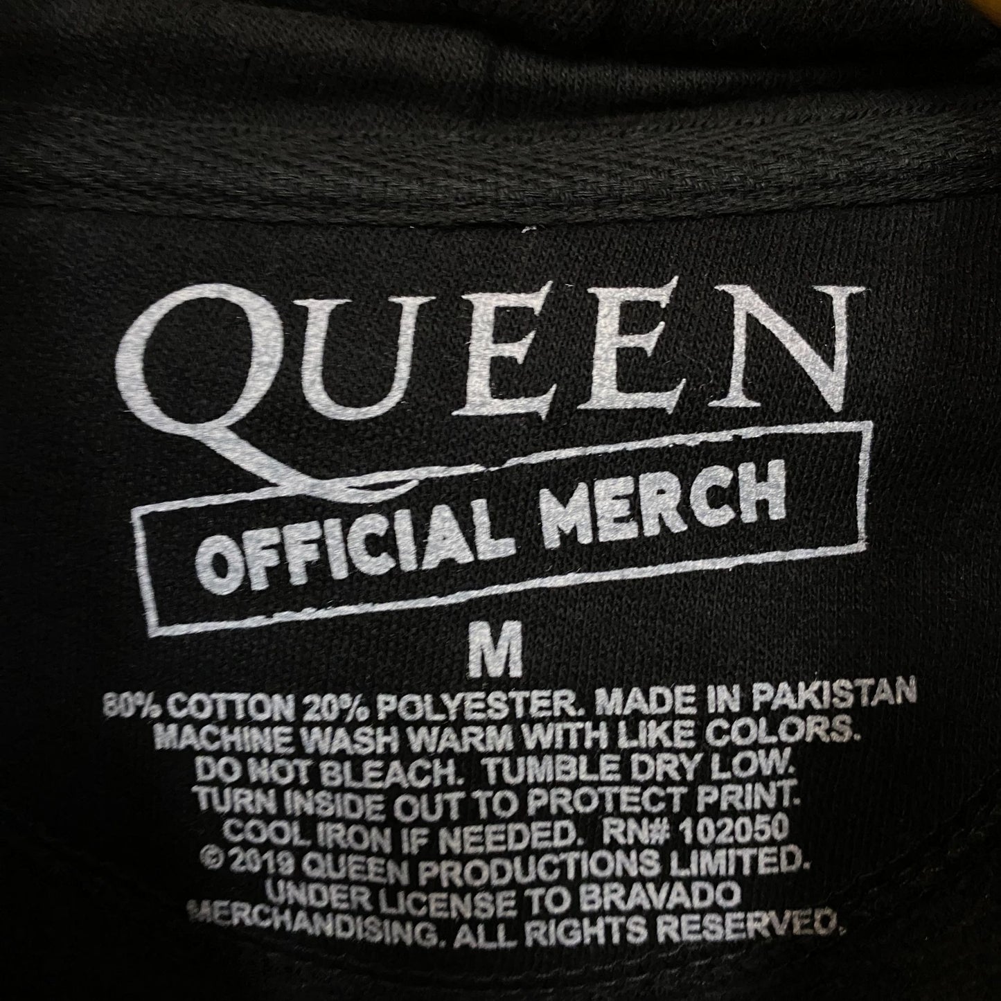 Queen A Night at the Opera Zodiac Crest Rock Band Hoodie M