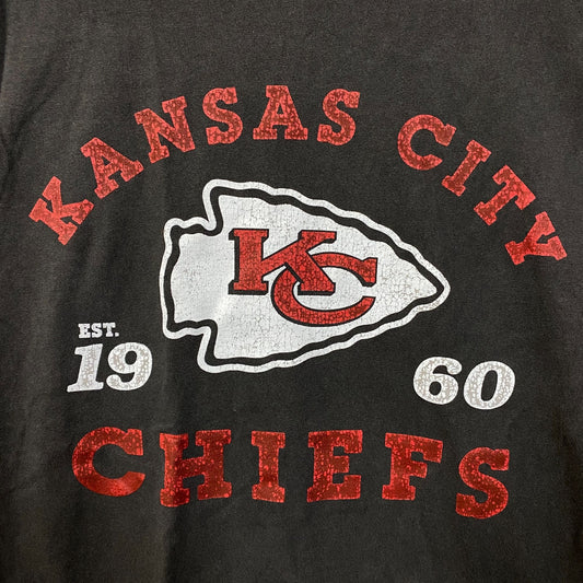 Junk Food Clothing Kansas City Chiefs Kingdom Vintage Style Women's T-Shirt Medium