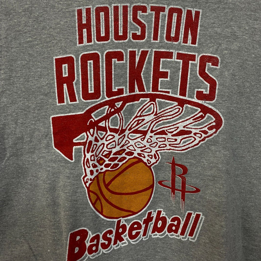 Junk Food Clothing Houston Rockets Graphic Women's Crop T-Shirt Large