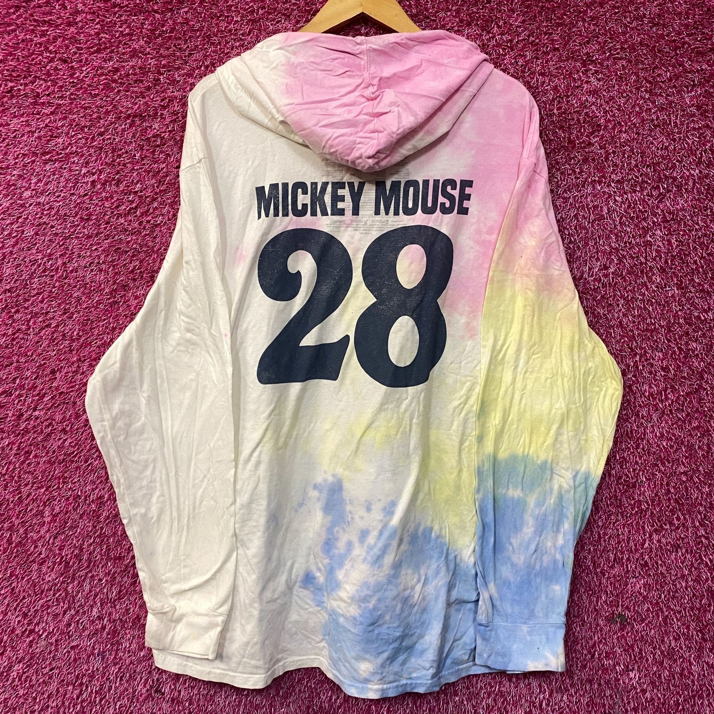 Disney Parks Mickey Mouse Tie-Dye Hoodie XXL