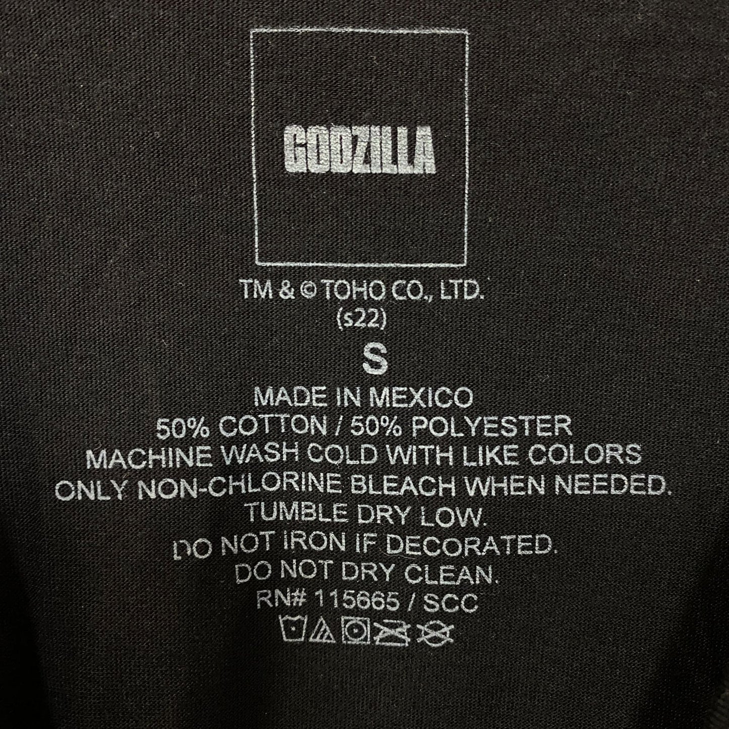 Chibi Godzilla Kawaii Graphic Design Tank Top Small