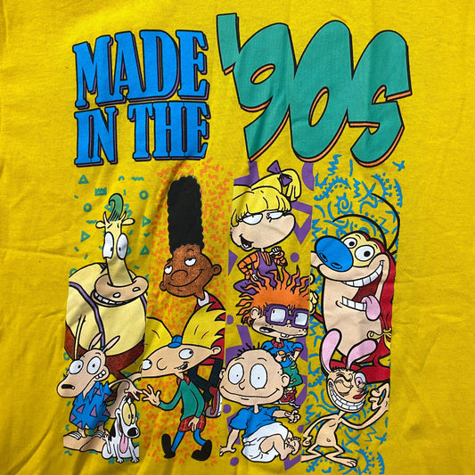 Nickelodeon Made In The 90s Classic Cartoon T-Shirt Large