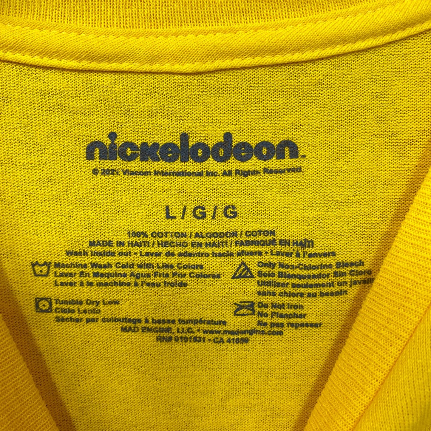 Nickelodeon Made In The 90s Classic Cartoon T-Shirt Large