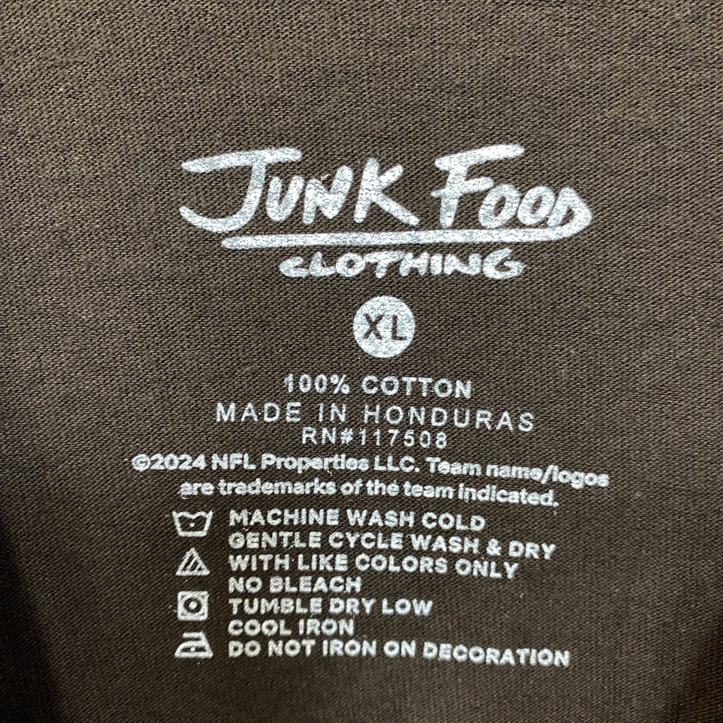 NFL Franchise AFC North Cleveland Browns T-Shirt XL