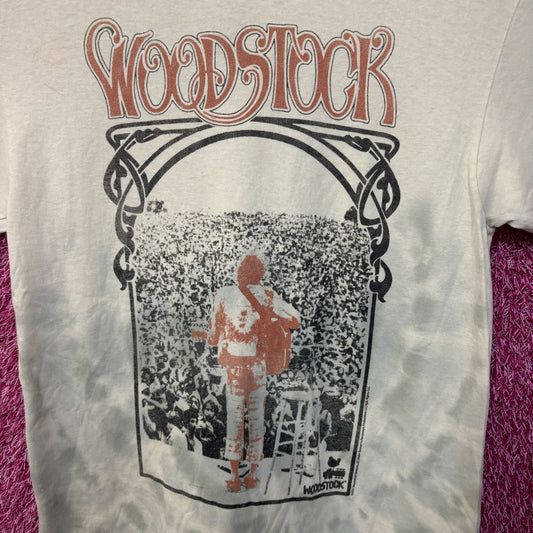 Woodstock Crowd Pleasing Playing Split dye Tee size small