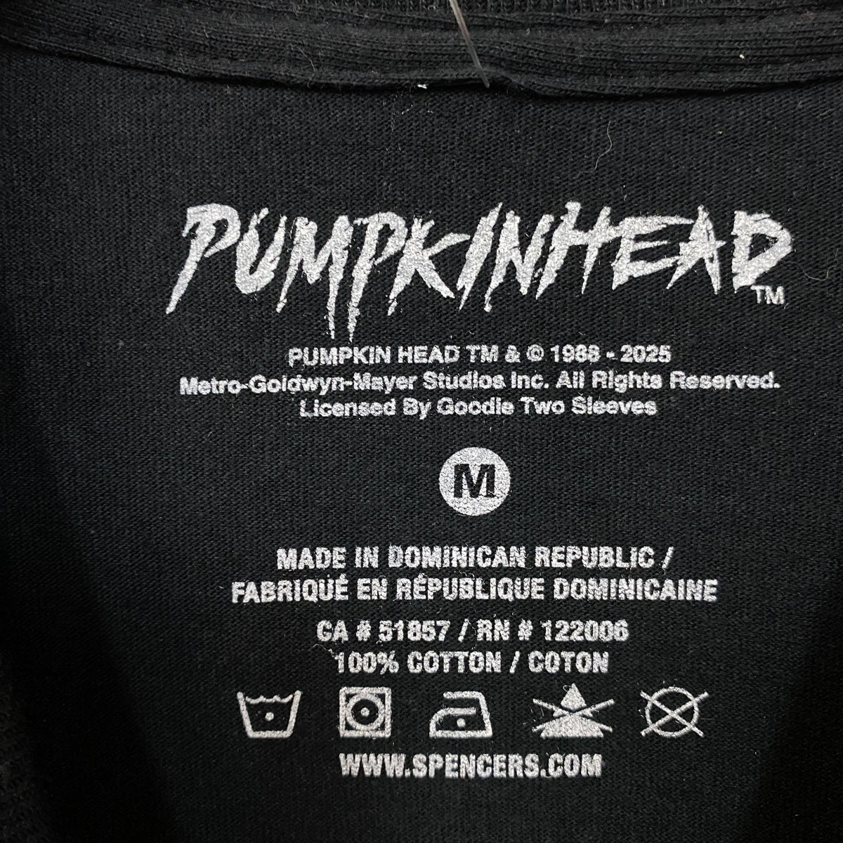 Pumpkinhead Unless You're Tired of Living Horror Film T-Shirt Medium