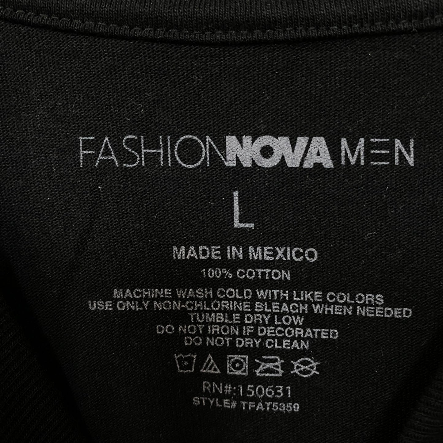 Fashion Nova Cinder & Rye Graphic T-Shirt Large