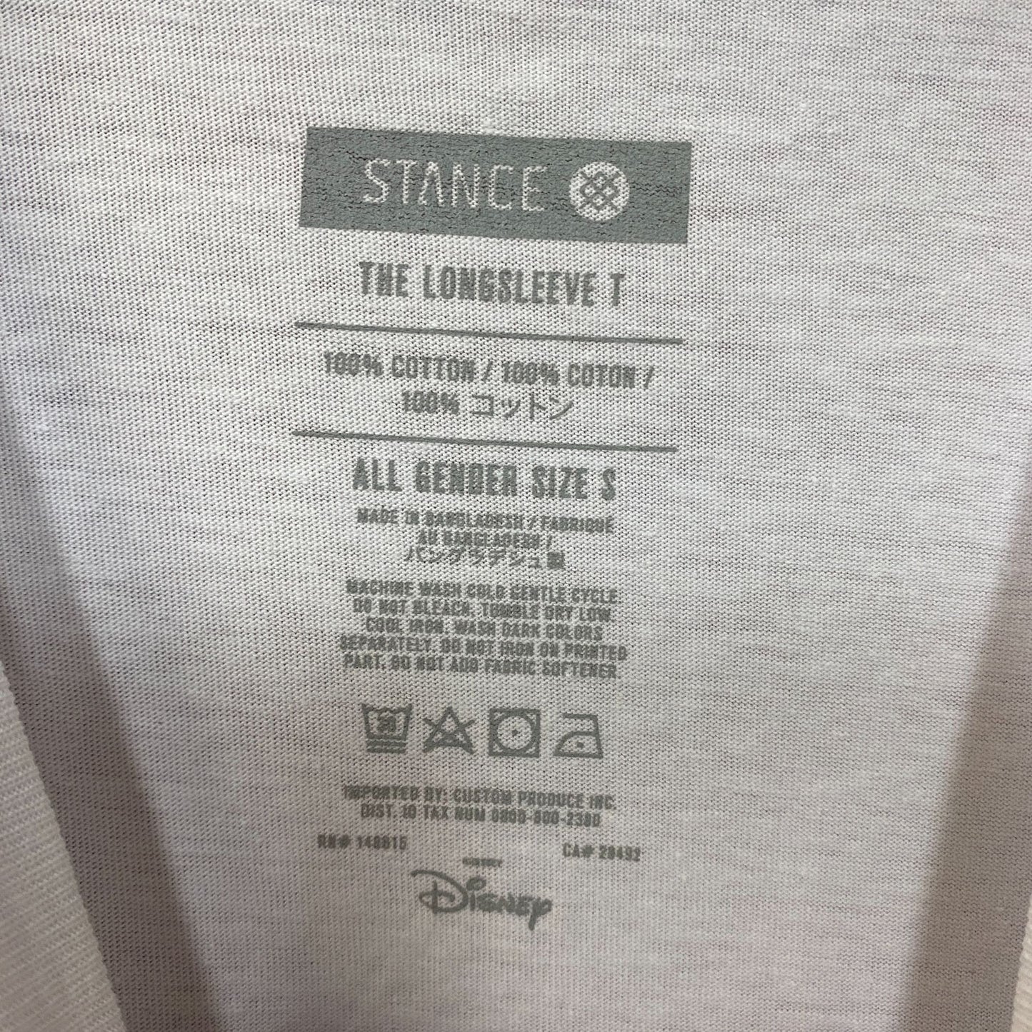 Stance The Nightmare Before Christmas Holiday Fear Fest Long Sleeve T-Shirt Small